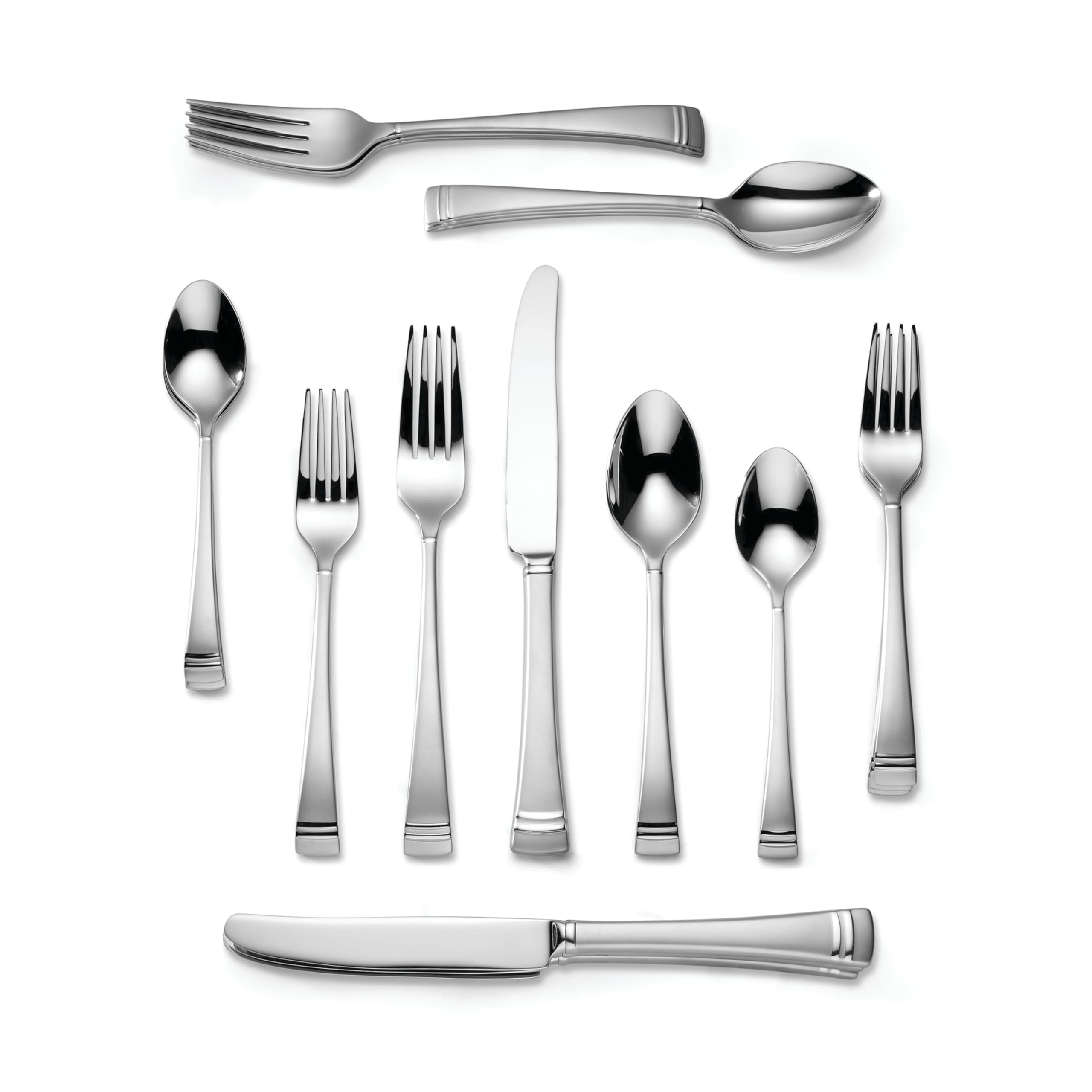 Amazon.com: Lenox 828373 Federal Platinum Frosted 20-piece